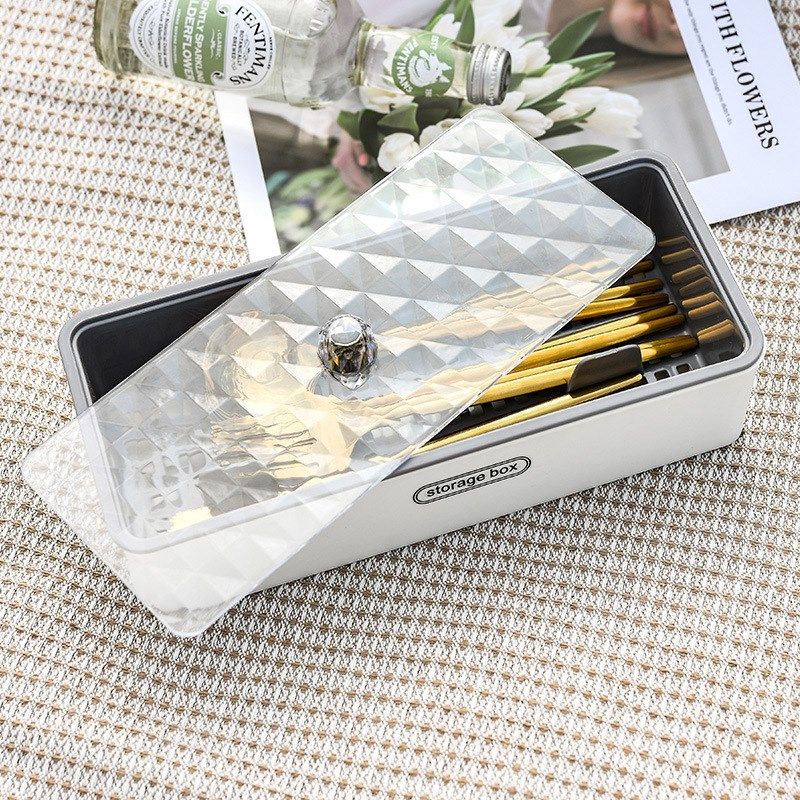 户外筷子盒沥水托架防尘带盖厨房餐具收纳盒勺叉筷笼多层分格筷筒,餐饮具,餐具笼/架,淘宝优惠券,粉丝福利购,淘宝优惠卷