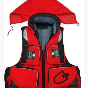 海钓救生衣 可拆多口袋 钓鱼马甲 大浮力矶钓救生衣成人