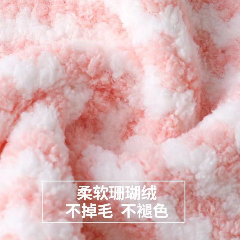 珊瑚绒厨房洗碗布波纹加厚居家清洁懒人抹布不掉毛锁边款去油毛巾,家庭/个人清洁工具,抹布,淘宝优惠券,粉丝福利购,淘宝优惠卷