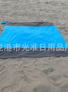 picnic mat户外露营防水防潮垫口袋折叠草坪沙滩垫野餐垫