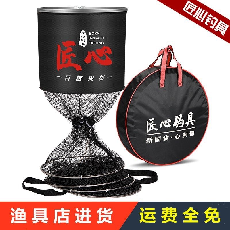 加厚鱼护加固合金卡边款渔护不锈钢双圈黑坑鱼护网袋装鱼网兜渔网,户外/登山/野营/旅行用品,鱼网/虾笼/其它渔具,淘宝优惠券,粉丝福利购,淘宝优惠卷