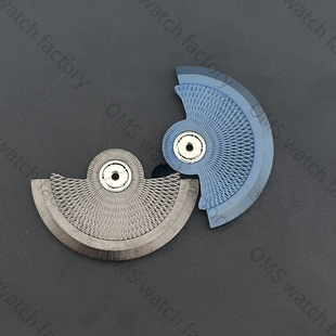 菠萝纹改装NH35自动陀适合NH35 NH36机芯自动锤摆陀手表配件