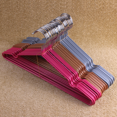纳米浸塑户外晾晒防滑衣架包邮