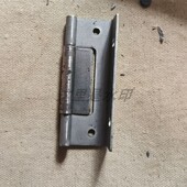 铰链铁质宽度100固定孔80侧面孔距60焊接部分24宽52.5长