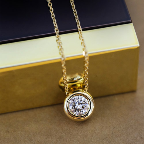 小气泡项链培育钻石项链