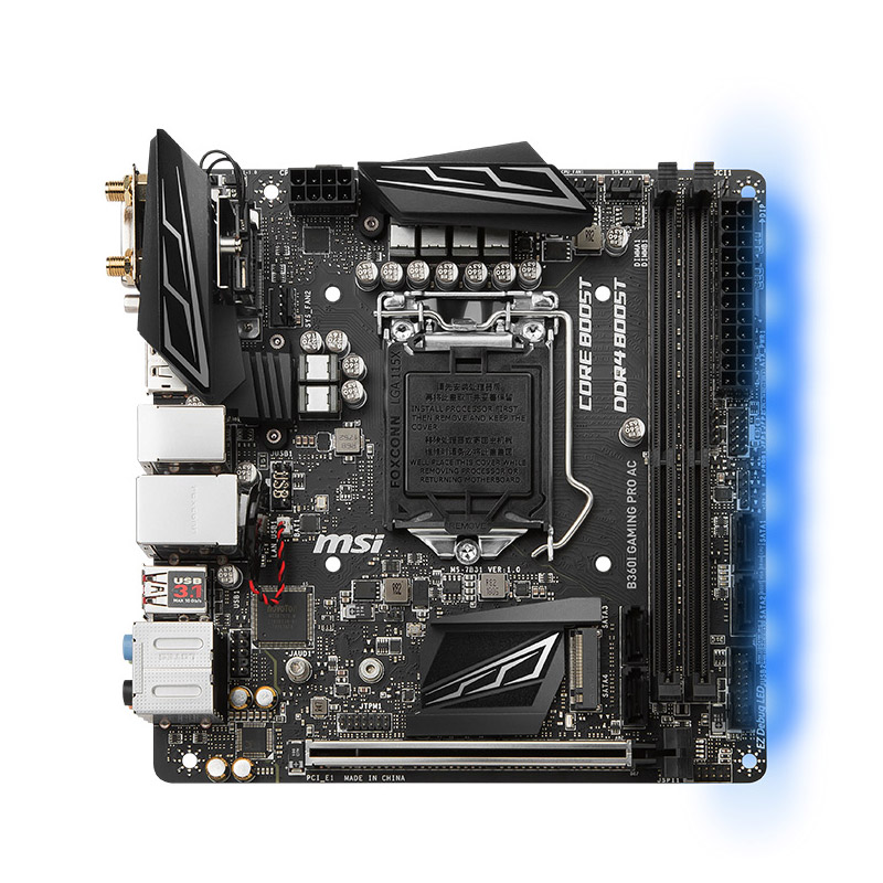 MSI/΢ÐÇ B360I GAMING PRO AC ÃÔÄãITXÓÎÏ·µç¾ºÖ÷°å