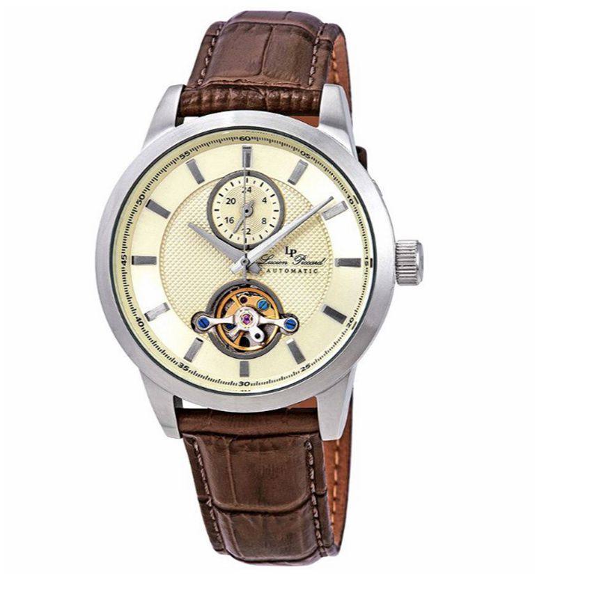 直邮代购正品lucien piccard男表自动机械手表lp-28007a-020-brw