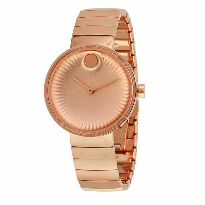 美国直邮代购正品movado摩凡陀女表防水时尚钢带石英手表3680013