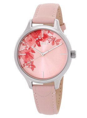 美国直邮购正品Timex天美时Crystal Bloom女士石英手表TW2R66600