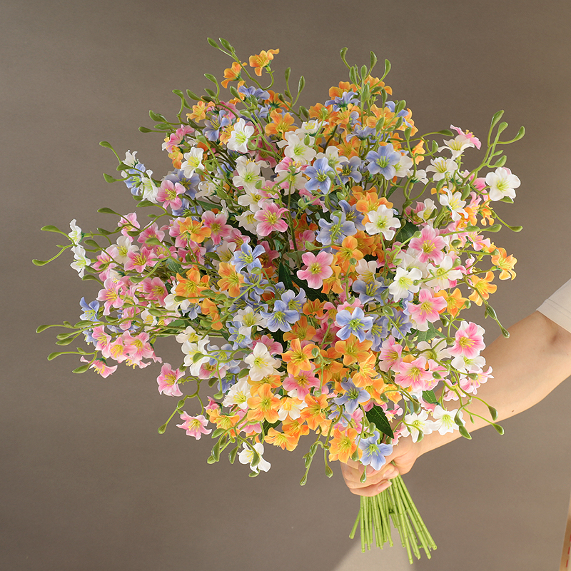 小野花假花仿真花摆设小雏菊绿植装饰花卉真花高档花艺干花束摆件