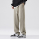 男 宽松直筒灯芯绒垂感运动卫裤 雪尼尔加厚休闲裤 男春秋季