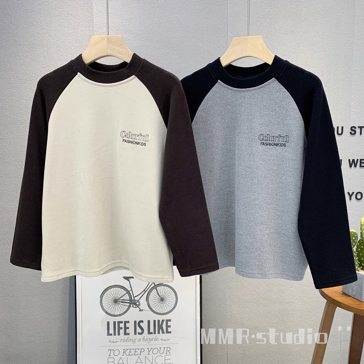 卡芙恰恰童装儿童韩版德绒发热衫