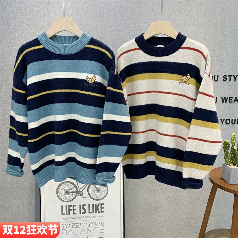 卡芙恰恰韩版秋冬男女晴纶毛衣