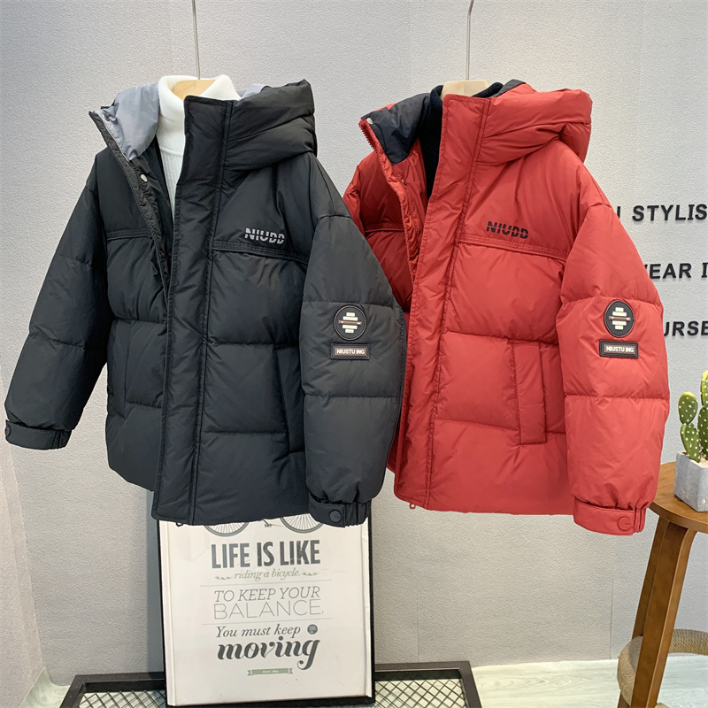 牛哆哆常规男女90白鸭绒羽绒服