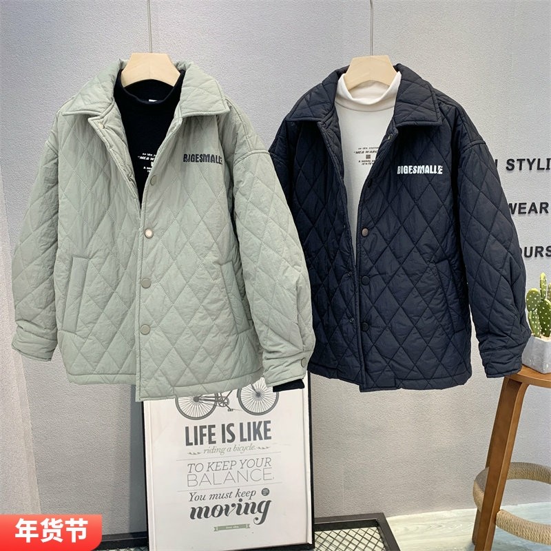大E小e童装 儿童韩版夹棉外套2025冬款中大童时尚衬衫棉服潮67198,童装/婴儿装/亲子装,普通外套,淘宝优惠券,粉丝福利购,淘宝优惠卷