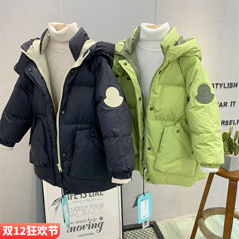 牛哆哆常规男女90白鸭绒羽绒服