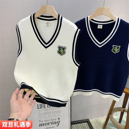 卡芙恰恰韩版秋冬百搭马甲