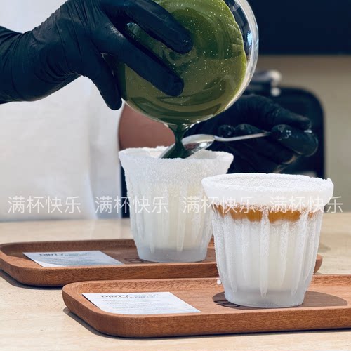 Dirty钢化咖啡杯澳白杯可冷冻玻璃杯意式浓缩冷萃杯拉花杯冰杯-96
