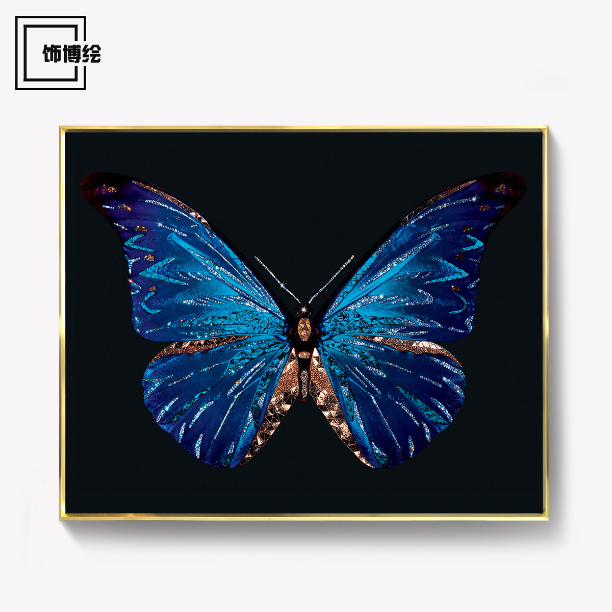 modern Light extravagance butterfly Rhinestone Decorative painting Restaurant Entrance a living room Background wall Neoclassical Northern Europe Porcelain paintingin the Home accessories , Decorative painting , Modern decorative painting  category - from Buy2taobao.com to provide professional Taobao agent buy service