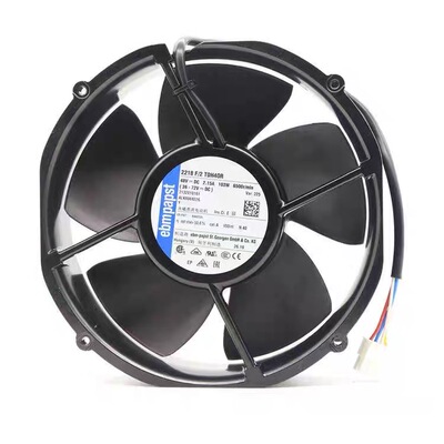 原装ebm  2218 F/2 TDH40R 48V 2.15A 103W轴流风机 高端散热风扇