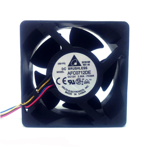 台达 AFC0712DE 7038 12V 2.5A 7CM/厘米 PWM温控大风量暴力风扇