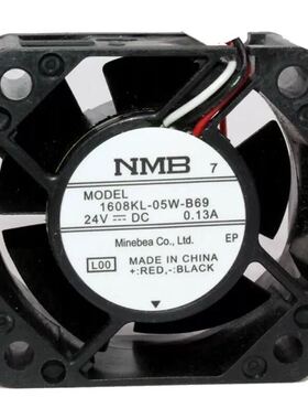 1608KL-05W-B69 04020VA-24P-BL 24V 0.13A 4020 发那科设备风扇