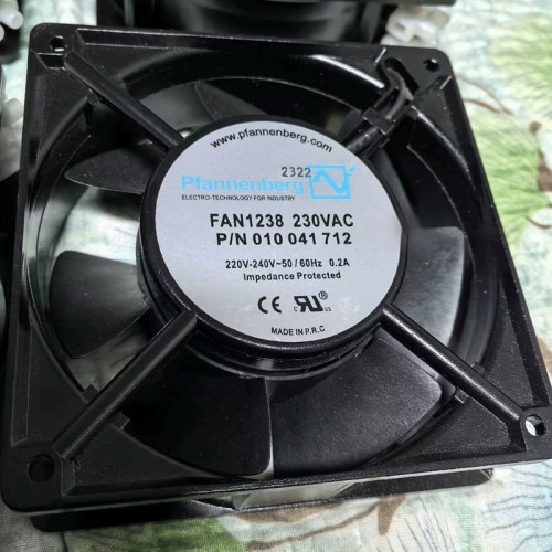 Pfannenberg FAN1238 AC 230V  0.2a 120*120*38轴流风机12038