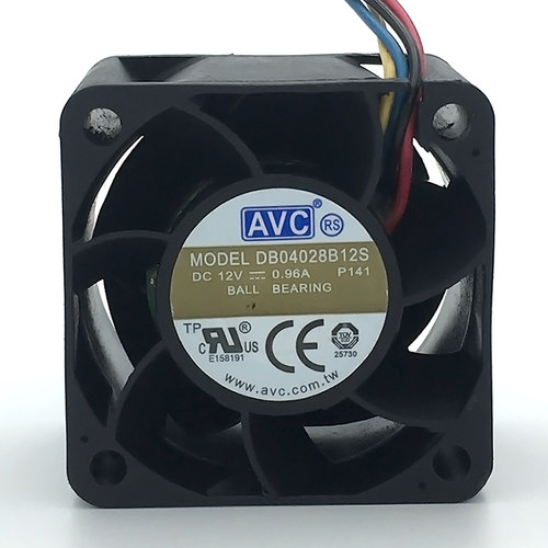 AVC DB04028B12S 4028 12V 0.96A 4CM厘米 4线暴力服务器散热风扇