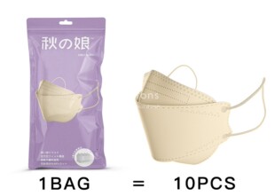 出口好物！显脸小透气不蹭妆 韩国成人KF94级立体防护口罩出口版