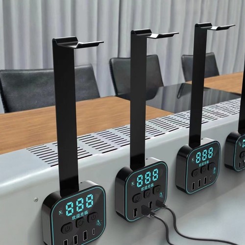 高端电竞馆桌面开关多功能显示屏