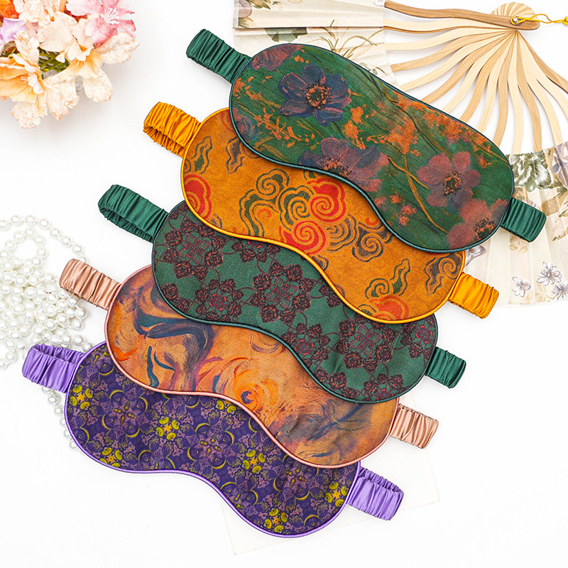 香云纱眼罩女睡眠遮光助眠学生真丝眼罩睡觉不压眼缓解眼疲劳,居家日用,眼罩,淘宝优惠券,粉丝福利购,淘宝优惠卷