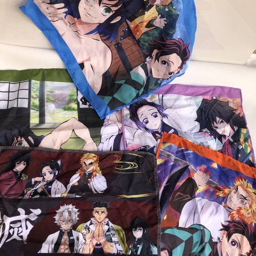 日单鬼刃之灭餐巾餐垫 餐巾 方巾