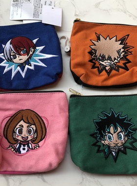 日单 shoto todoroki英雄学院 刺绣卡通人物纸巾包 收纳包
