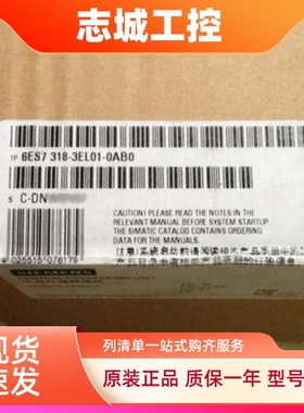 西门子S7-300CPU319-3PN/DP 6ES7318/6ES7 318-3EL00/3EL01-0AB0