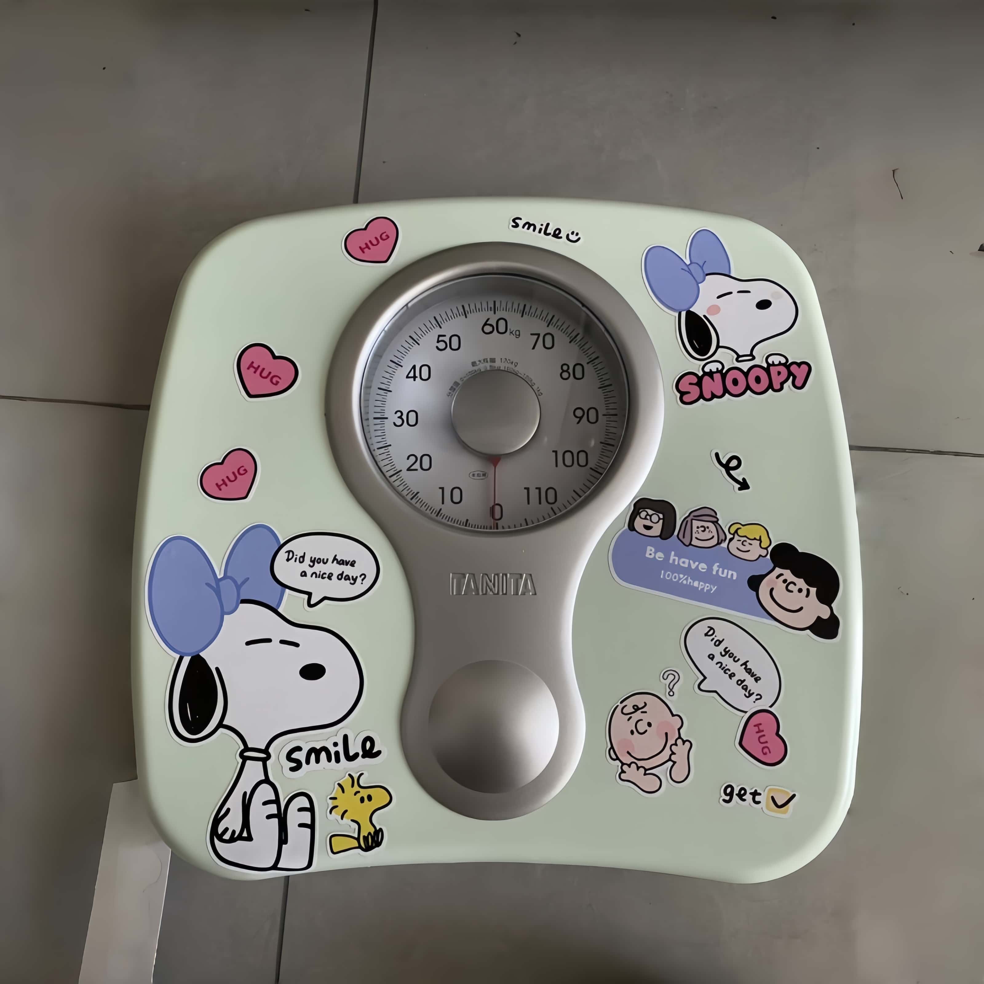 史努比卡通可爱贴纸笔记本电脑装饰贴防水电子秤贴画旅行箱贴纸