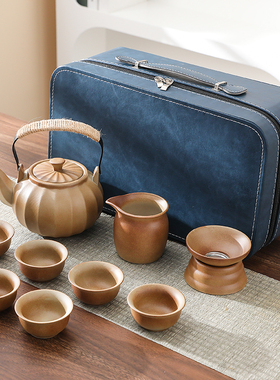 围炉煮茶壶罐罐茶烤奶茶室内陶瓷茶壶便携户外可携带茶壶套装碳炉