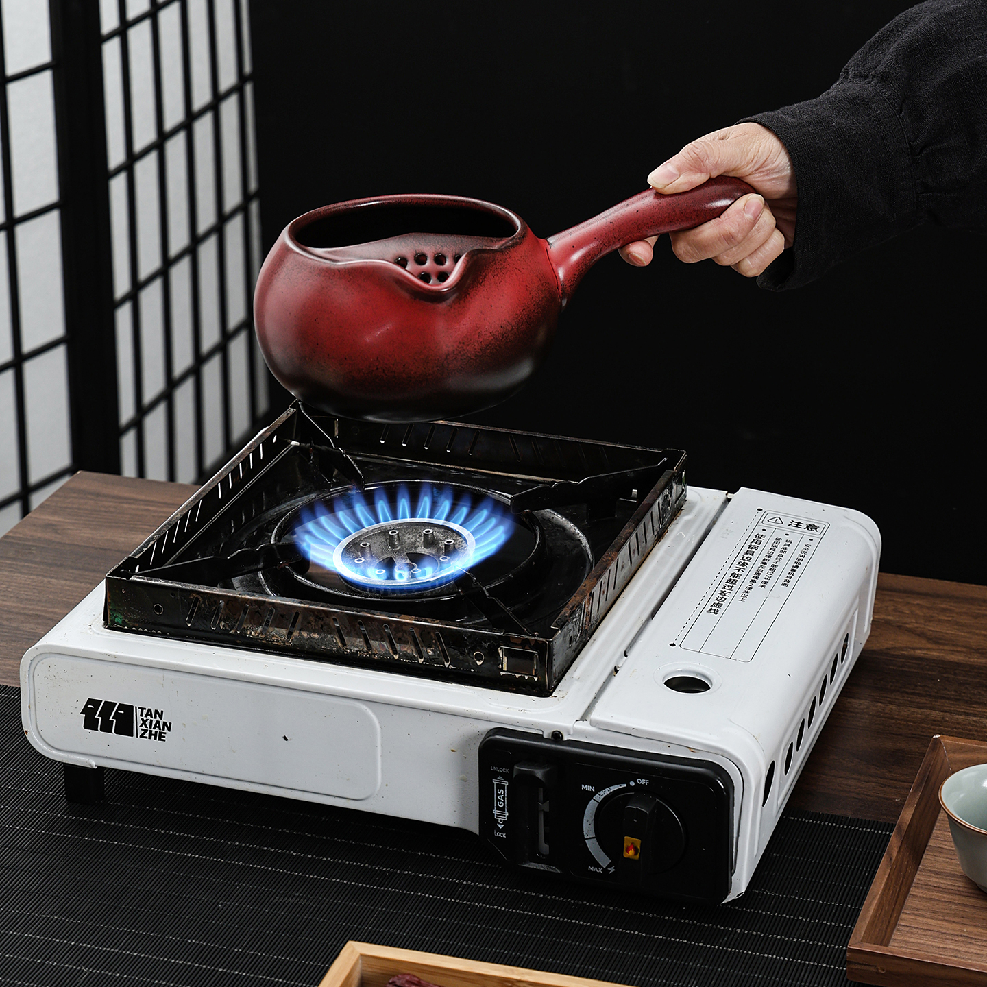 可干烧侧把罐罐煮茶壶煮奶茶烤奶