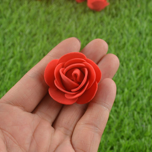 包邮泡沫玫瑰手工100个装饰花