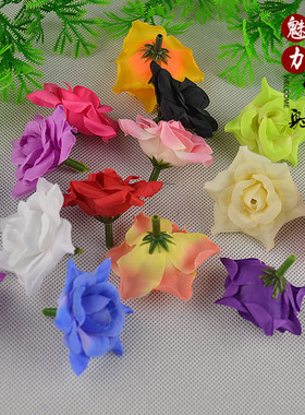 花朵diy仿真绢花婚庆玫瑰