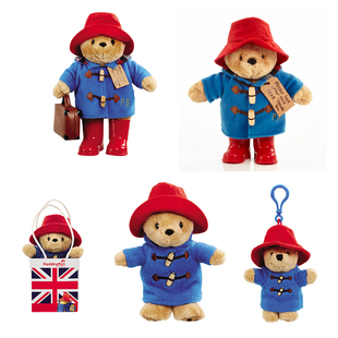 英国帕丁顿熊卡通生日礼物小熊Paddington可爱毛绒玩偶包包挂件