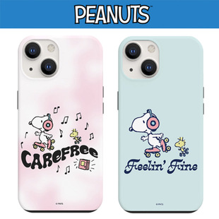 史努比snoopy卡通可爱动漫音乐花生史努比人气潮品适用于苹果iPhone17pro双层防摔16pro手机壳15promax保护套