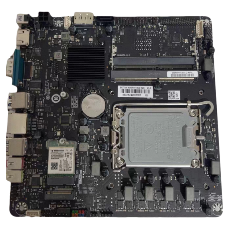 商科SK H610 AIO T2C一体机迷你主板 H610主板 一体机主板 12代图片