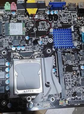 微步TH310C-M4 主板LVDS一体机主板H310C D3主板H310 itx