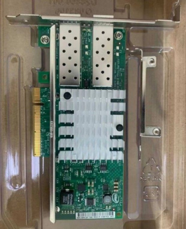 原装 x520-da2 intel 82599双万兆光口网卡 富士通 d2755-a11高矮