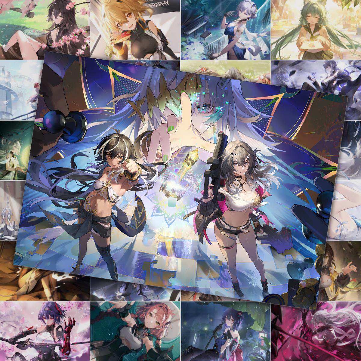 深空之眼周边收藏墙贴学