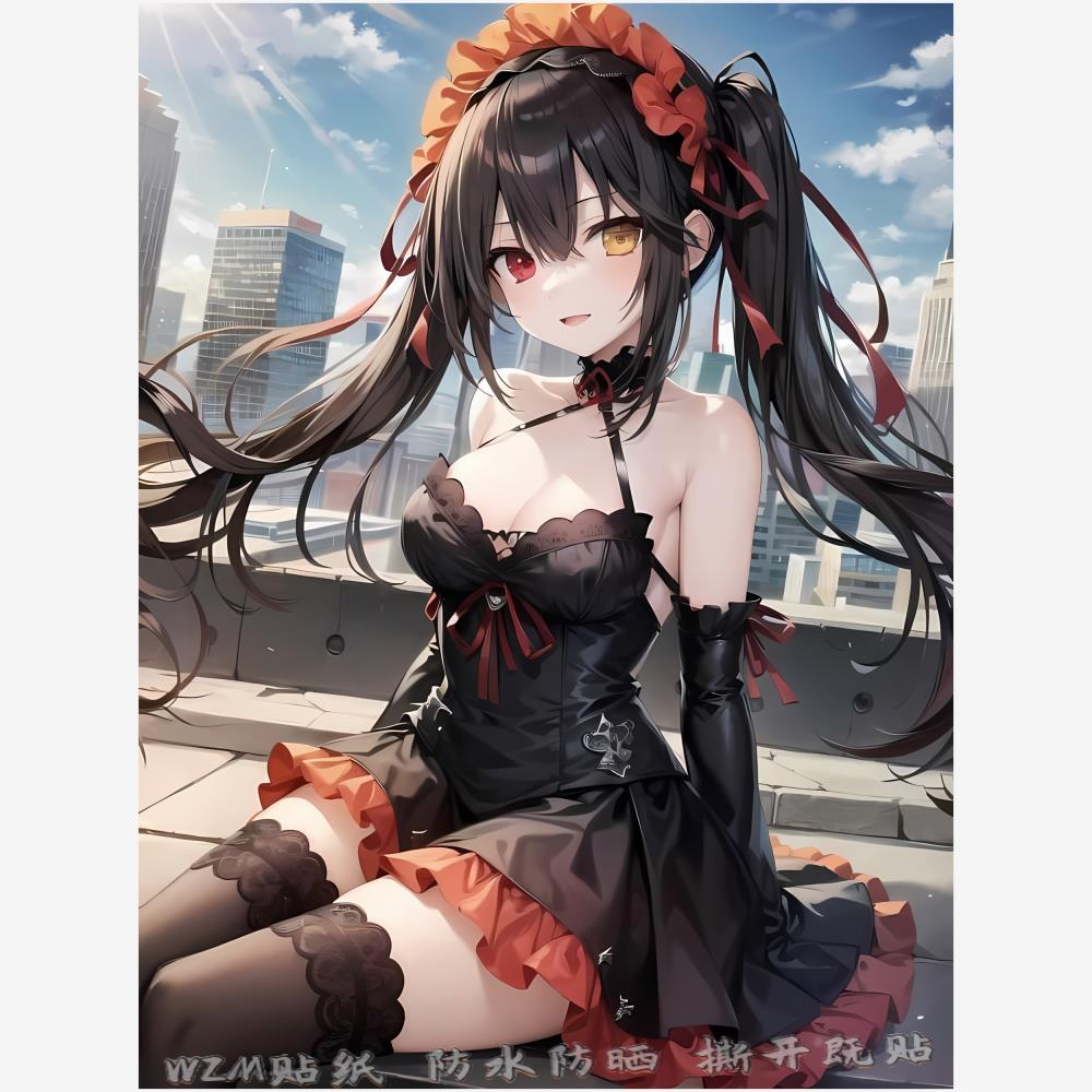 时崎狂三精美海报贴墙画