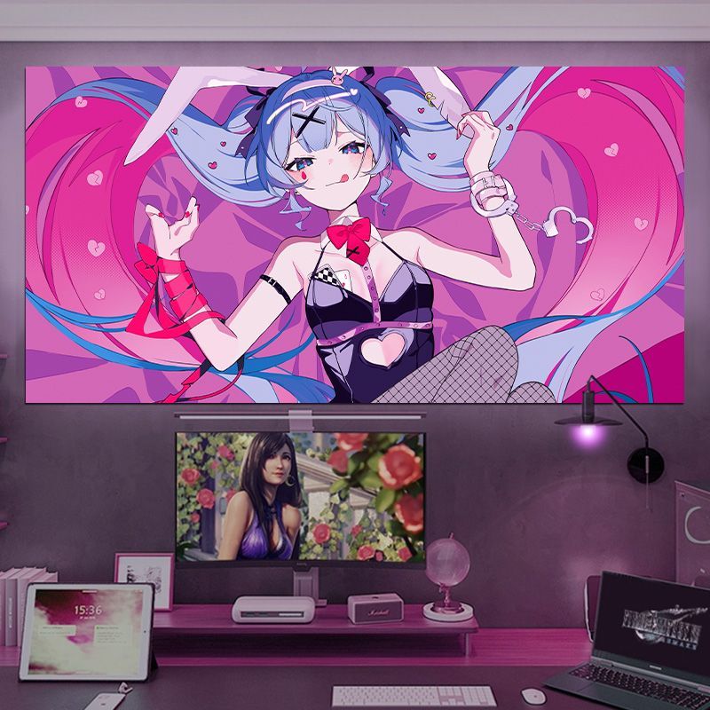 二次元初音未来海报墙贴