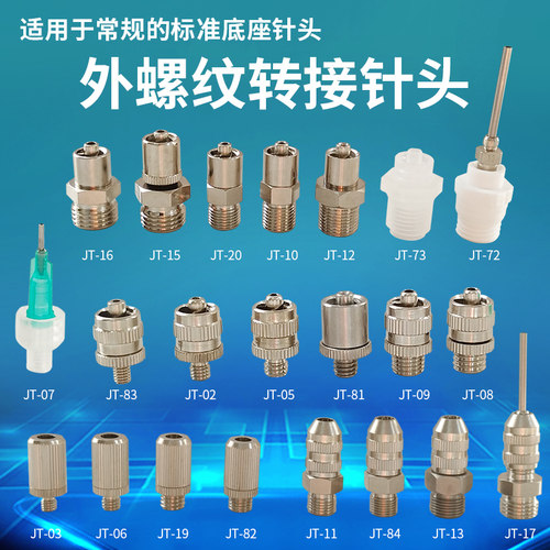 外螺纹转接头M4M5M6M101/41/8