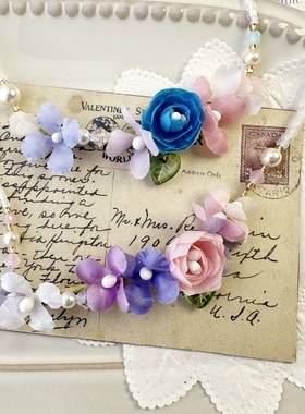 HanaGuitar花朵项链小众设计