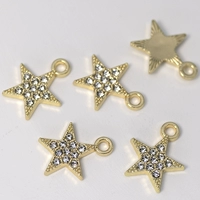 1 15*13 мм Пятиконечная звезда, инфицированная алмазом